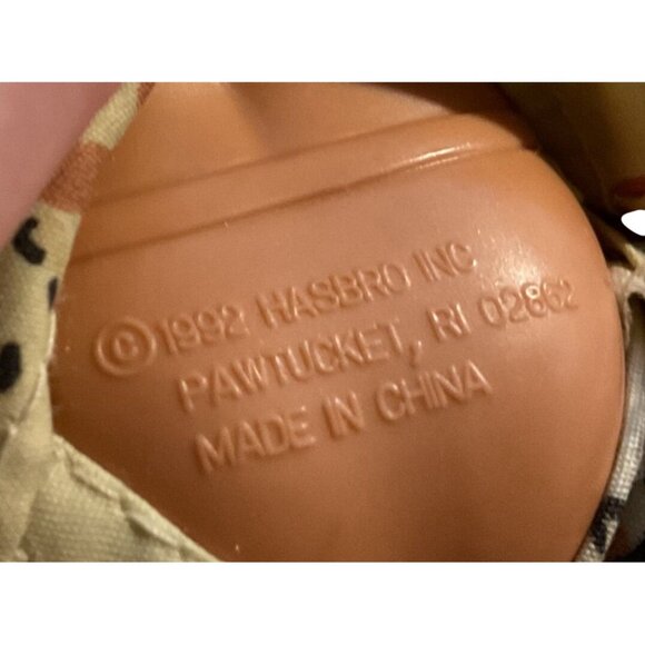 1992 G.I. Joe U.S. Army Desert Storm Action Figure By Hasbro Flocked Hair 11.5" - Picture 3 of 4